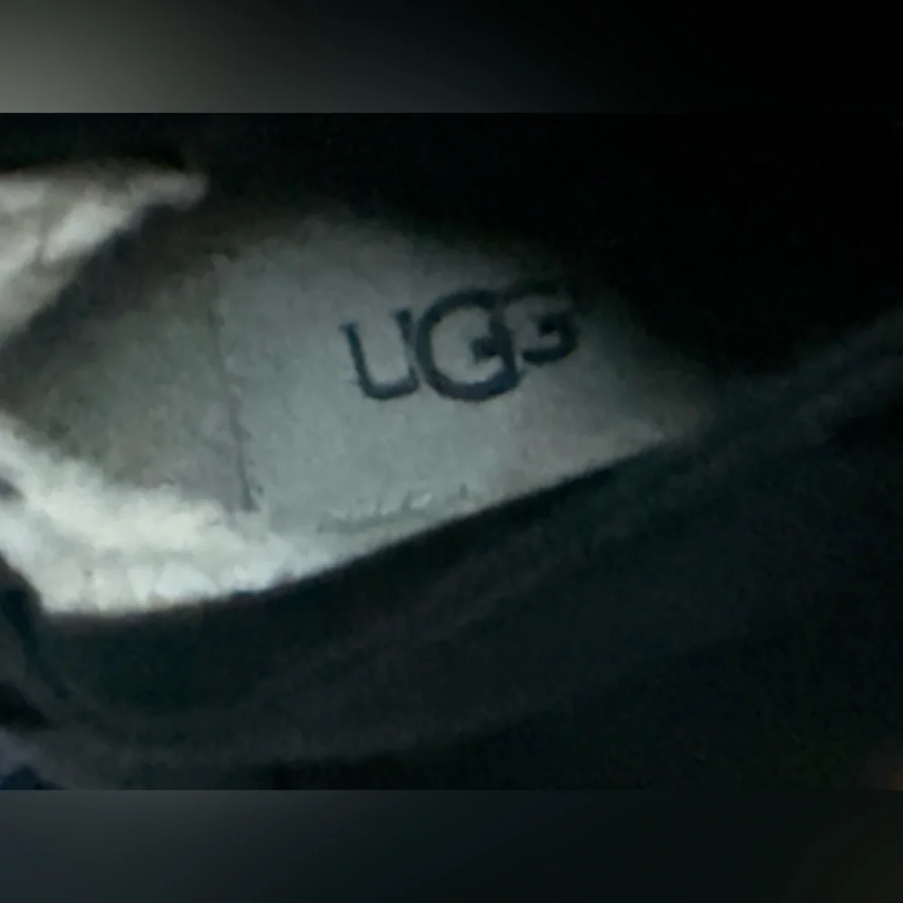 Ugg Indra Waterproof wedge booties leather boot  WEDGE BOOT US black size 10 - Picture 5 of 8